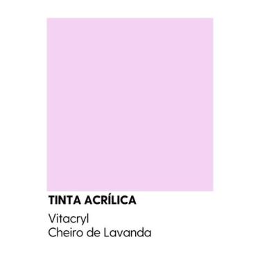 Imagem de Tinta Emborrachada Acetinada Violetas - Vitacryl, Cheiro de Lavanda, 3