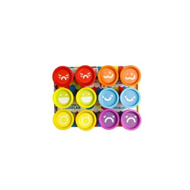 Imagem de Massa de Modelar Joy Pote 6 Cores Leoeleo