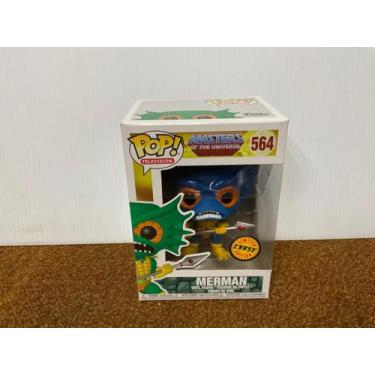 Imagem de Boneco de vinil POP! Mestres do Universo Merman 9,5 cm Chase