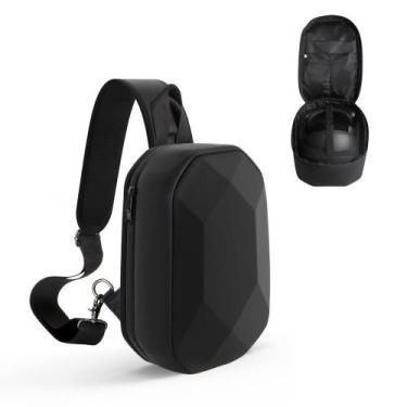 Imagem de Bolsa de transporte rígida JSVER, mochila preta para Oculus Quest
