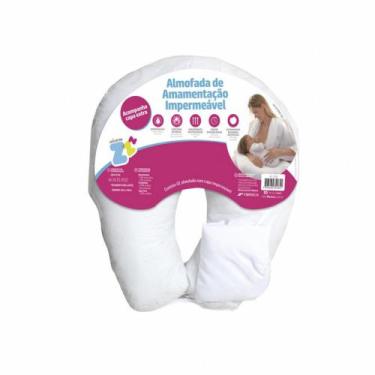 Imagem de Almofada Amamentação Impermeável Ergonômica Com Zíper Fibrasca