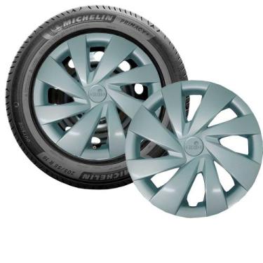 Imagem de Par Calota Etios 2022 a 2023 Aro 14 Arame Cubo Padrao - GRID