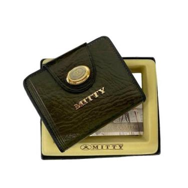 Imagem de Carteira Feminina Mitty Couro 100% Legitimo Tamanho Grande