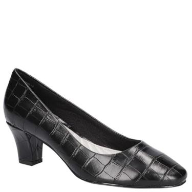 Imagem de Easy Street Sapato feminino Ballari, Croco preto, 7.5 Narrow