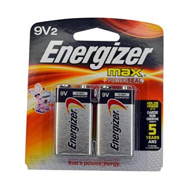 Imagem de Energizer Bateria alcalina 2513x2 Max 9 V 522BP (pacote com 2)