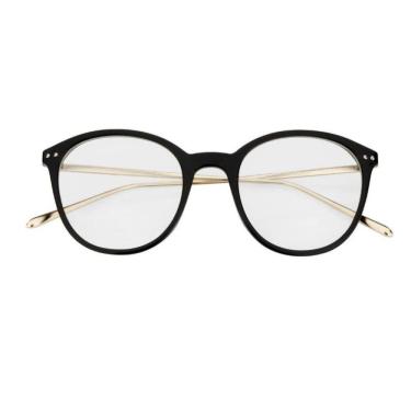 Imagem de Armação óculos Feminina Redonda Lolla Preta
