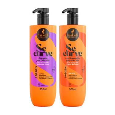 Imagem de Kit Shampoo e Condicionador Haskell Se Curve 500ml