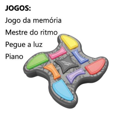 Imagem de Jogo Da Memória Bumerangue De Brinquedo Eletrônico Educativo - Dm Toys