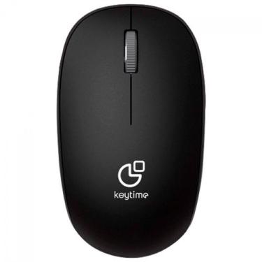 Imagem de Mouse Keytime BestTeck, Wireless, 1600 DPI, Preto, KYT00007