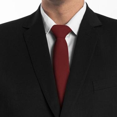 Imagem de Marsala oxford 01 - gravata para casamentos congresso e eventos - Dmai