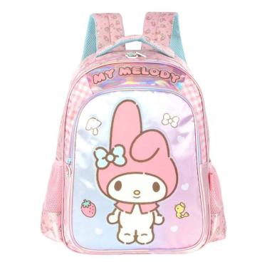 Imagem de Mochila Escolar Costas My Melody Hello Kitty Infantil