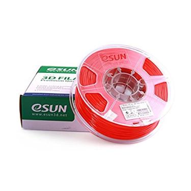 Imagem de Filamento PLA Glass Vermelho Esun 1,75mm 1kg Impressora 3D