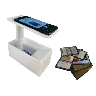 Imagem de Suporte de scanner de cartas colecionáveis para cartões MTG com suport