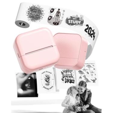 Imagem de Mini impressora Bluetooth memolife M02L térmica sem tinta