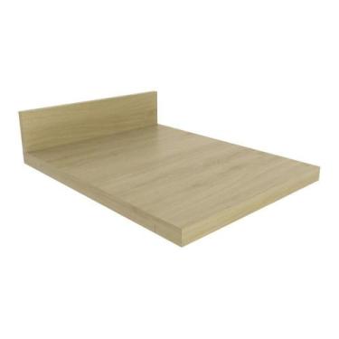 Imagem de Tampo 100% Mdf 30mm Para Balcão De Cozinha 40cm Multimóveis Cr20438 Ca