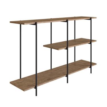 Imagem de Aparador Tube Industrial Estrutura Preto Fosco - Vermont