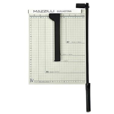 Imagem de Guilhotina Cortador De Papel A4 Até 10 Folhas Com Trava Kp15 - Mazzill