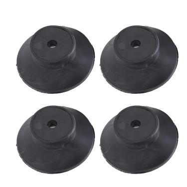 Imagem de Almofada de borracha de absorção de choque, almofada de reposição para pés de chifre, pés de borracha de compressor de ar portátil com conexão forte, para peças de compressor de ar