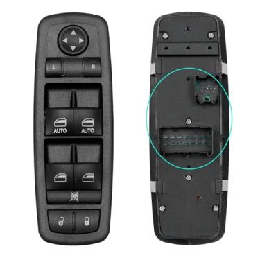 Imagem de Driver Side Master Power Window Control Switch for 2012-2019 Dodge Grand Caravan, 2012-2016 Chrysler Town & Country, 2012-2015 Ram C/V 3.6L Mini Passenger Van 68110871AA 68298871AA