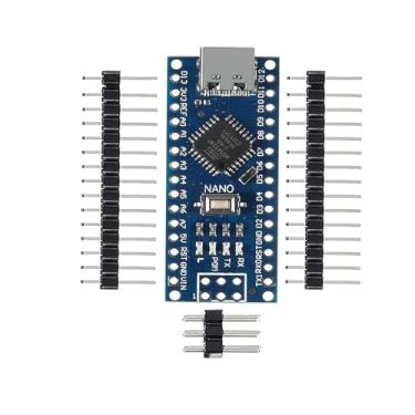 Imagem de Placa Nano V3.0 com cabo ATmega328P chip CH340 Tipo-C conector 5V 16M microcontrolador compatível com Arduino IDE Nano V3.0
