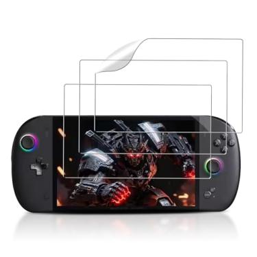 Imagem de Oshmirian Pacote com 3 protetores de tela para OneXPlayer Apex – Película PET macia, antiarranhões, anti-impressões digitais, protetor de tela flexível transparente HD para console portátil OneXPlayer
