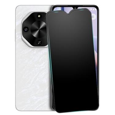 Imagem de MAOUICI Protetor de tela de privacidade de vidro temperado para BLU G75/BLU K2 (17,5 cm), rigidez 9H HD transparente antiimpressão digital [2 unidades]
