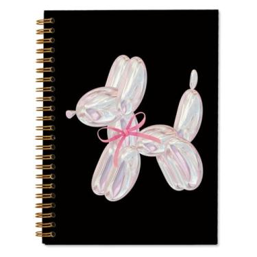 Imagem de WXHUM Caderno espiral fofo para mulheres, adolescentes, meninas, material escolar, cadernos para trabalho, escritório, anotações, estudo bíblico, 13 x 21 cm