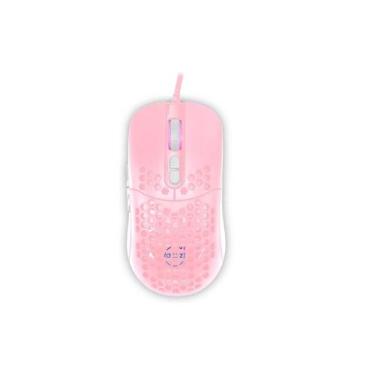 Imagem de Mouse Gamer Dazz Skadi 12.000 Dpi Rosa