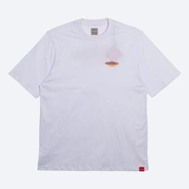 Imagem de CAMISETA CHOCOLATE SKATEBOARD CUMBIA TEE BRANCA-Unissex