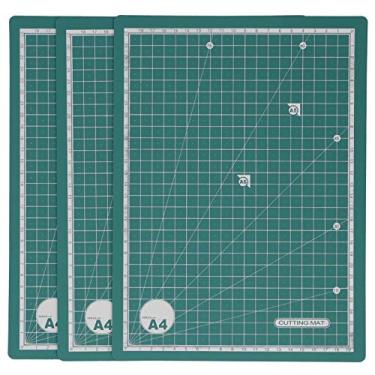 Imagem de Placa de gravação de carimbo de borracha, tapete de corte para artesanato, escultura em papel, modelo a4, almofada de corte, 2 cores e lados, faça você mesmo