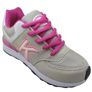 Imagem de Tênis Infantil Menina Juvenil Gelo Pink KidStar-Feminino