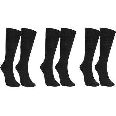 Imagem de Kit 3 Pares de Meias 3/4 Selene Inverno Feminina