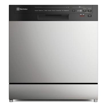 Imagem de Lava Loucas 8 Servicos 127v Inox Lava E Seca  Electrolux