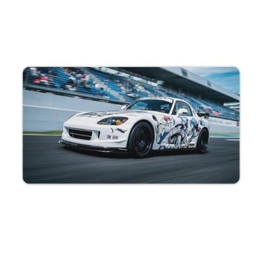 Imagem de HouLaiZhe Speed ​​Sports Car S2000 JDM Gaming Mouse Pads JDM Car Desk Pads Grandes Mousepads para Desktop Keyboard Computer Mat40X75cm