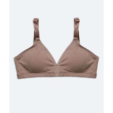 Imagem de Sutiã Infantil Juvenil Com Bojo Triângulo DelRio Tam 4-34848, Bege, M