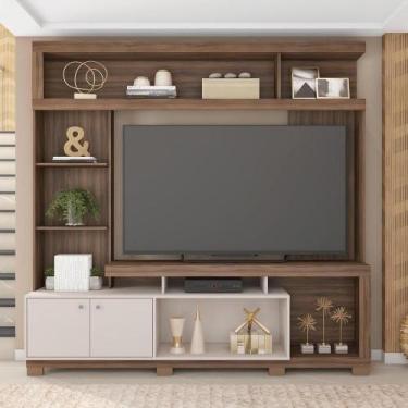 Imagem de Estante Tv 70 Pol 210cm Sala De Estar Mirel C01 - D'rossi Nogueira-off