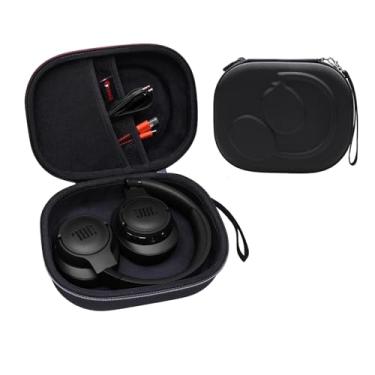Imagem de XANAD Capa rígida para JBL Tune 720BT/770NC/710BT/760NC/700BT/750BT/510BT/660NC/520BT/500/E45BT e JBL Live 770NC/660NC/650BT/460NC/670NC/400BT/500BT/500BT. BT e fone de ouvido sem fio e, preto