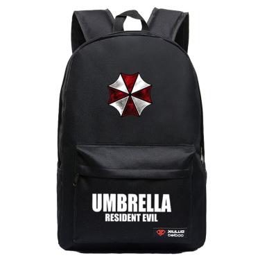 Imagem de Mochila Resident Evil Umbrella Corporation Anime Oxford