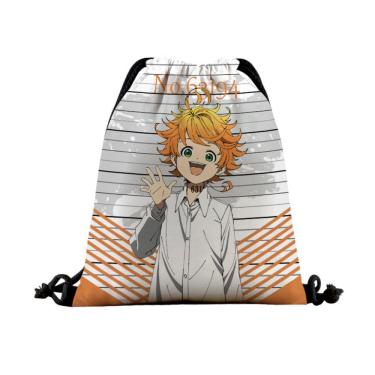 Imagem de Bolsa com cordão Promiseds Neverlands Emma Canvas 39x32cm