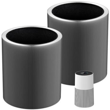 Imagem de Filtro de substituição Z C610, compatível com Winix C610, 1712-0121-00, filtro HEPA verdadeiro 3 em 1, pacote com 2