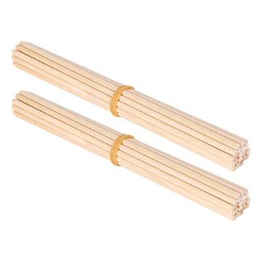 Imagem de GBSCLOVER Kit de 40 peças de hastes de passador de relógio, hastes redondas de reparo, ferramentas de limpeza de relojoeiros de madeira para entusiastas, relojoeiros, oficinas de reparo