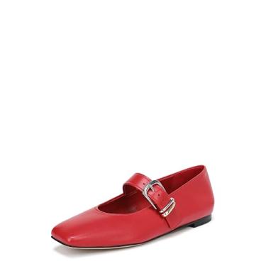 Imagem de Vince Sapatilha feminina Daniela Mary Jane, Carmesim, 34