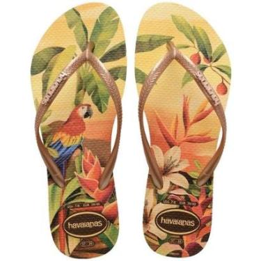 Imagem de CHINELO HAVAIANAS FEMININO SLIM TROPICAL 4122111-Feminino