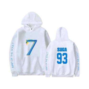 Imagem de Moletom JIMIN Map of Soul 7 Para Homens E Mulheres, Estilo Hip Hop Cas