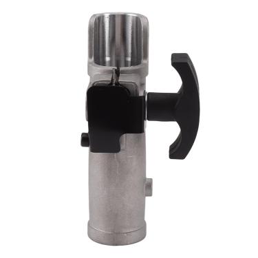 Imagem de Naroote Braçadeira do Conector do Eixo Cortador de Escova Strimmer Trimmer Durável para Vários Equipamentos Fácil de Usar para Aparar árvores, Escova de Corte ABS, Alumínio 130 Mm