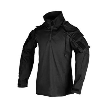 Imagem de Camisa Tática Camo Masculina De Manga Longa, Rápido Secagem, Respiráve