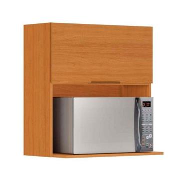 Imagem de Armário Aéreo Cozinha Itatiaia 70cm Cinamomo Para Microondas