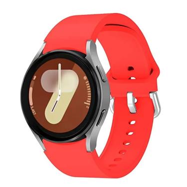 Imagem de Pulseira Moderna Vermelha SAM Watch 7: Design Minimal