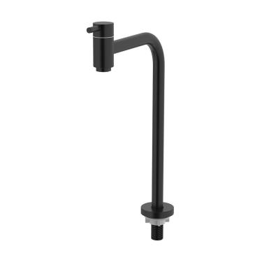 Imagem de Torneira Censi 98004 90° De Bancada Black Fosco Preto 98004-1