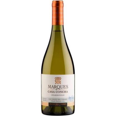 Imagem de Vinho Chileno Branco Chardonnay Marques De Casa Concha 750ml